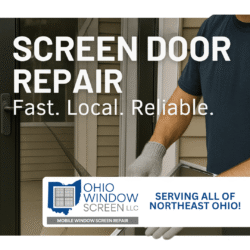 Screen Door Repair - Mobile Service